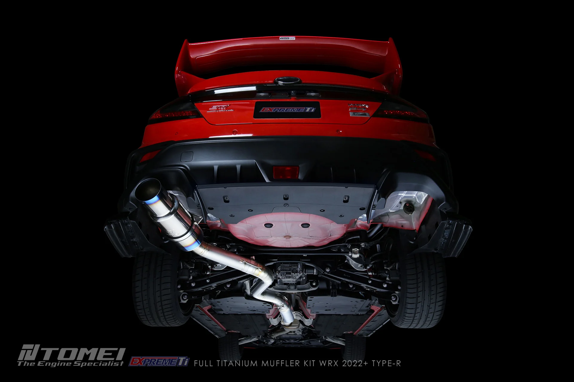 Tomei Exhaust Subaru WRX (2022 2023 2024) Expreme Ti Titanium Catback - Image 5