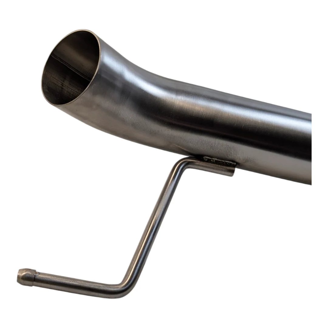 SXTH Element Trail Pipe for Toyota 4Runner (2025-2026) Land Cruiser (2024-2026) T24A-FTS Turbo, Resonator Delete, Ground Clearance - Image 3