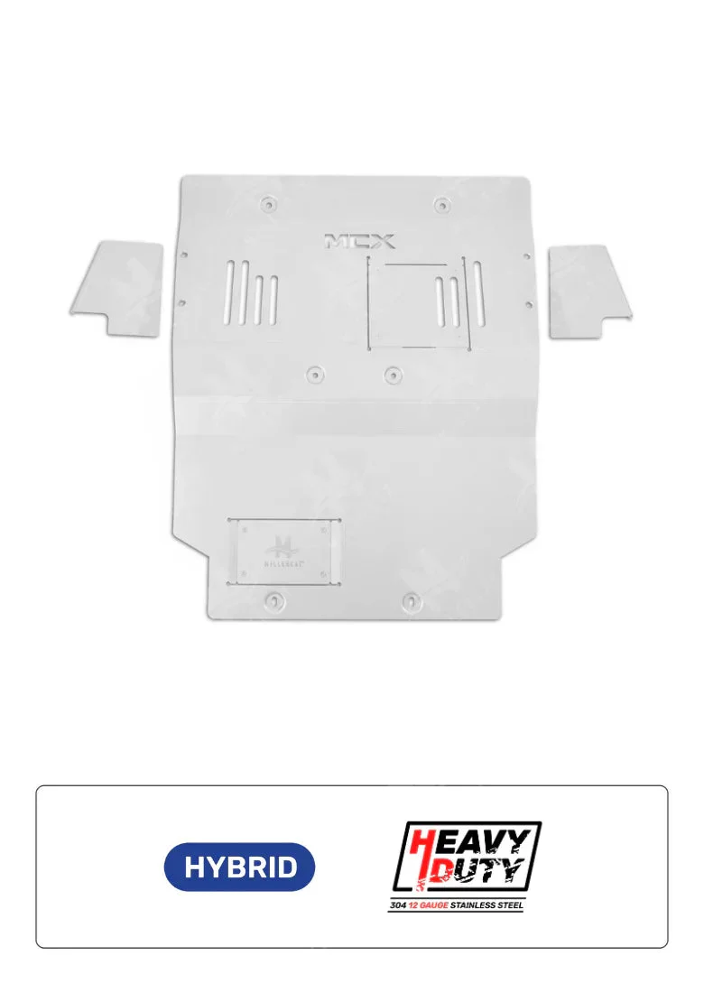 Miller CAT MCX Engine Skid Plate for Toyota Land Cruiser Hybrid Gen 8 (2024-2026) Bolt-On, Oil Filter Access - Image 6