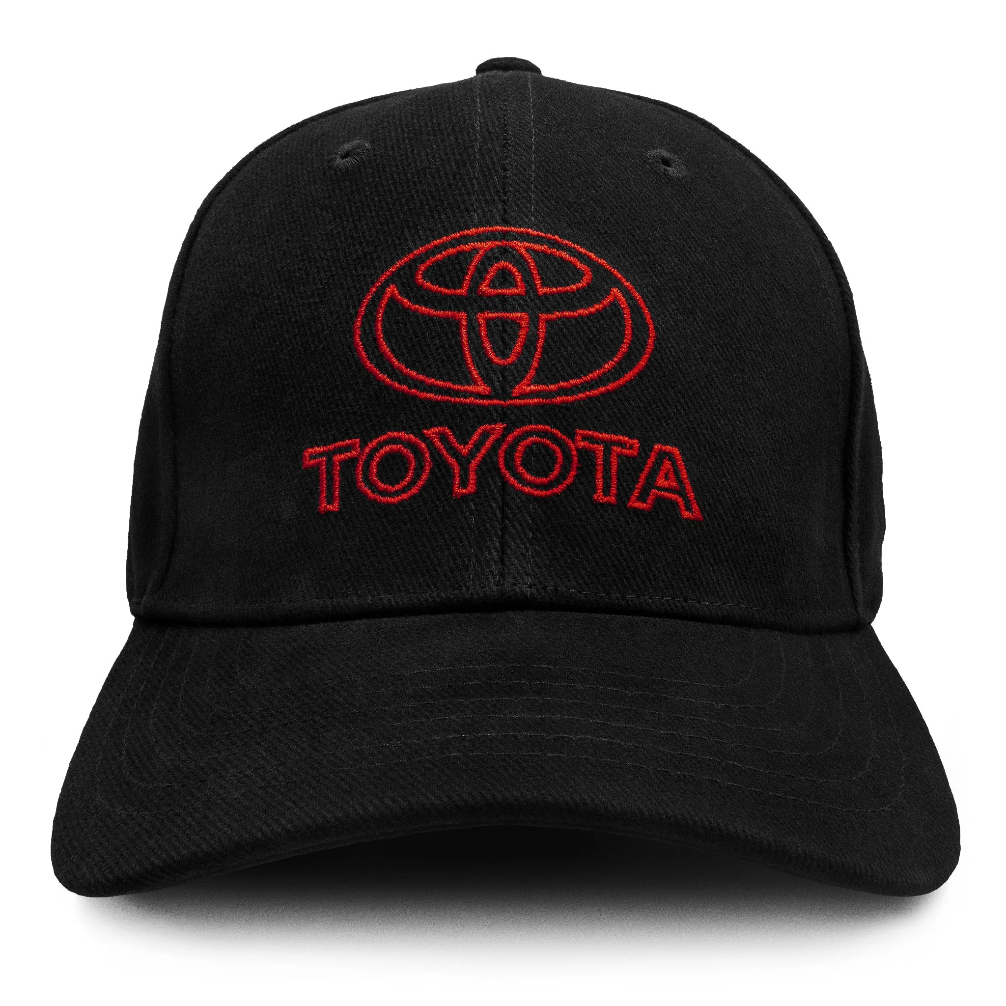 Toyota Oval Car Emblem Baseball Cap - Black - Image 2