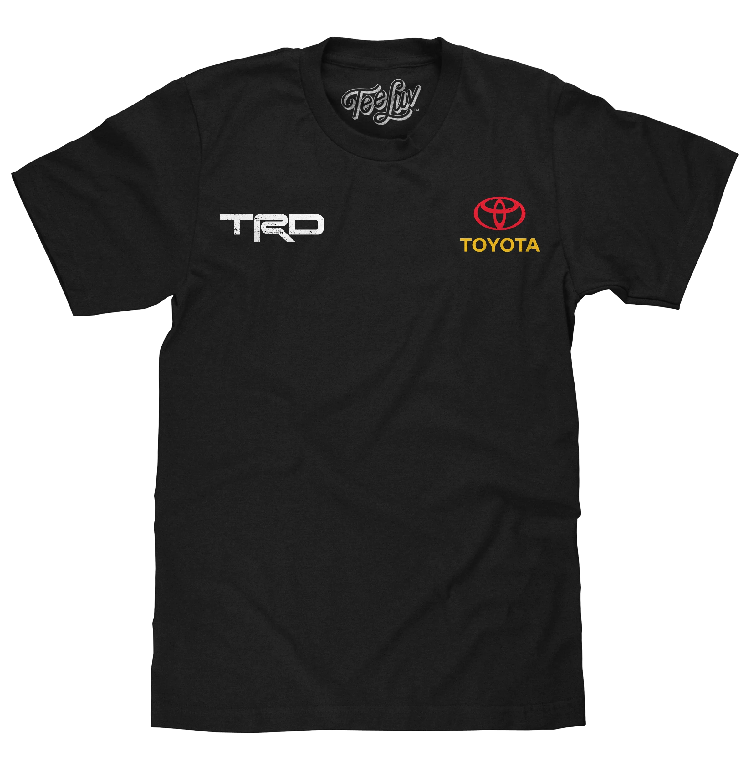 Toyota Racing Development TRD Front and Back Print T-Shirt - Black