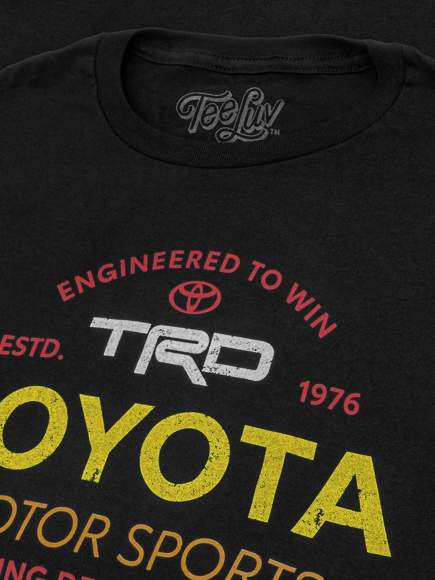 Toyota TRD Motor Sports Racing Development T-Shirt - Black - Image 2