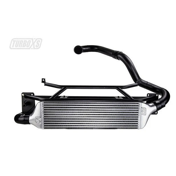 TurboXS Front Mount Intercooler Kit Subaru WRX Or STI VA (2015-2021) Black / Red / Polished - Image 2