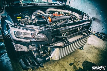 TurboXS Front Mount Intercooler Kit Subaru WRX Or STI VA (2015-2021) Black / Red / Polished - Image 6