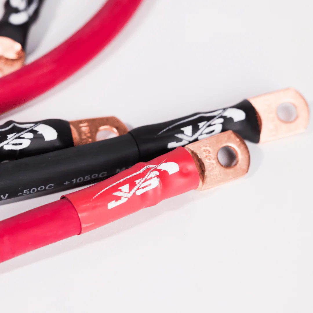 JS Alternators Universal Big 3 Wiring Upgrade Kit (20ft 2/0 Positive, 1 4ft 1/0 Ground, 1 3ft 1/0 Ground) - Image 2