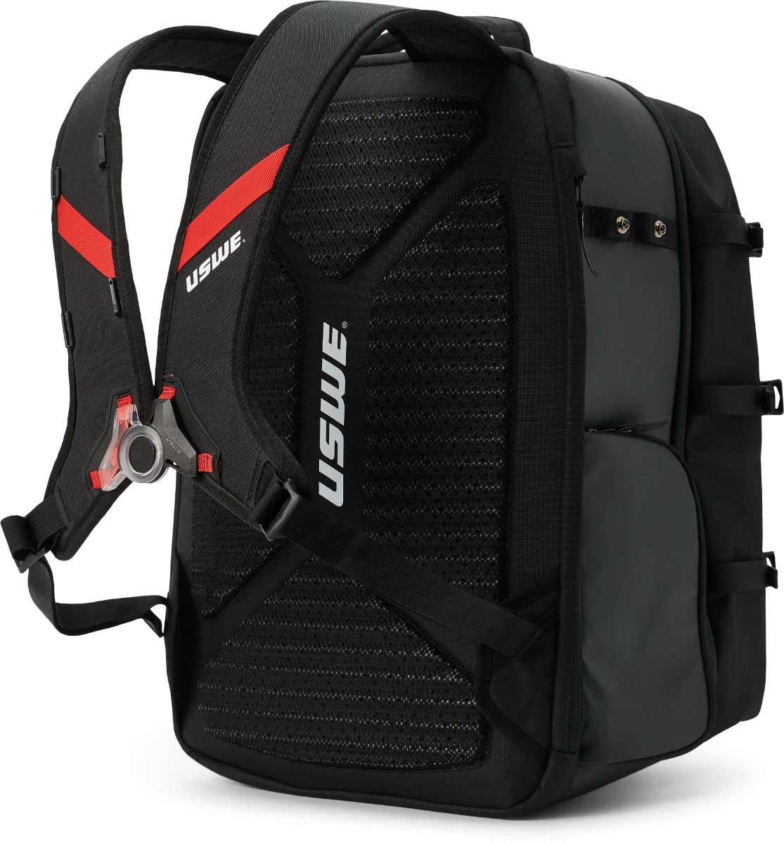 USWE Buddy 40K Athlete Gear Pack Black/Red Backpack - Image 3