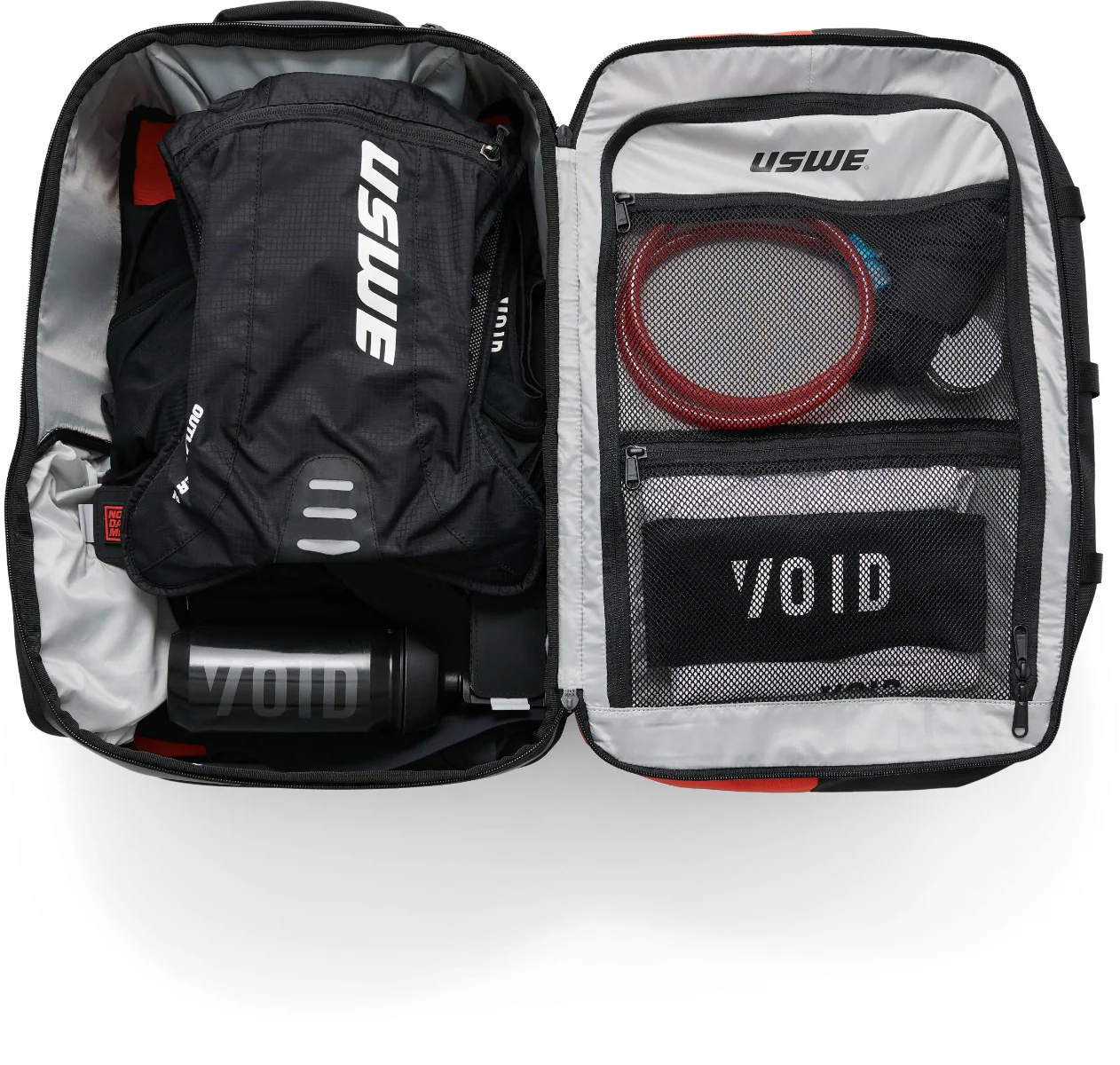 USWE Buddy 40K Athlete Gear Pack Black/Red Backpack - Image 7