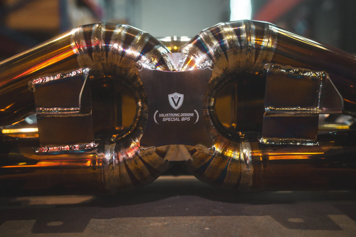 Valvetronic Exhaust Porsche 718 Spyder RS (2024-2025) Valved Sport Rear Section Axleback Muffler w/ Tips - Image 11