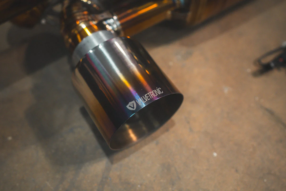 Valvetronic Exhaust Porsche 718 Spyder RS (2024-2025) Valved Sport Rear Section Axleback Muffler w/ Tips - Image 6