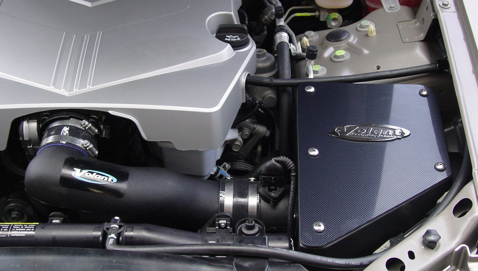 Volant Closed Box Air Intake Cadillac CTS 3.6L V6 (04-06) w/ Oiled Air Filter - Image 2