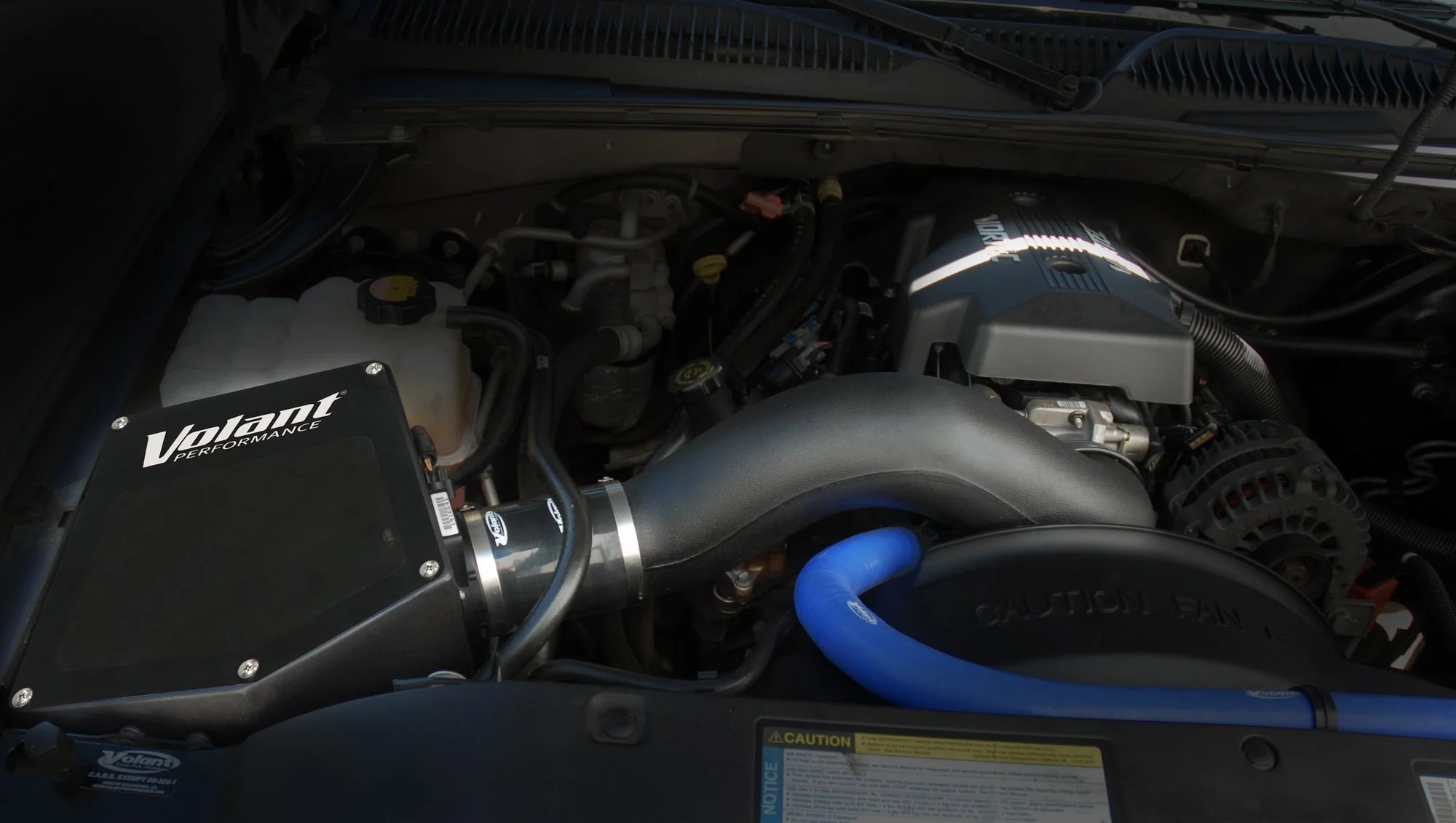 Volant Closed Box Air Intake Chevy Silverado 1500 6.0L V8 (04-07) [w/ Cold Air Scoop] PowerCore / Oiled / DryTech Air Filter - Image 3