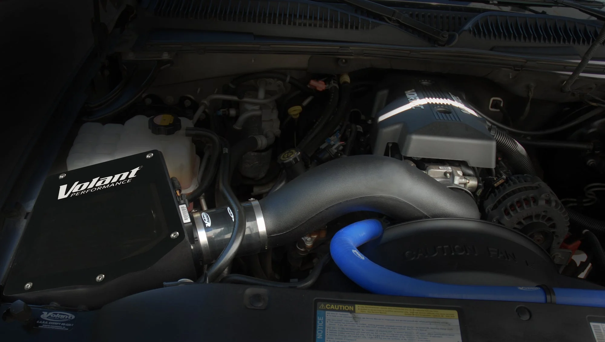 Volant Closed Box Air Intake Chevy Avalanche 1500 5.3L V8 (07-08) PowerCore / Oiled / DryTech Air Filter - Image 2