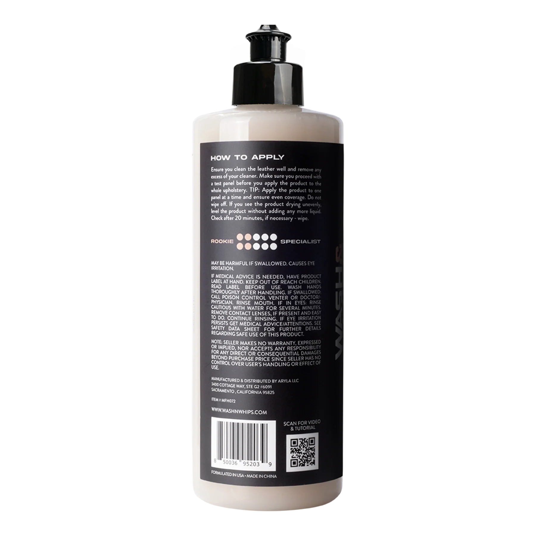 WASH&WHIPS Monza Leather Coating & Conditioner - Image 3
