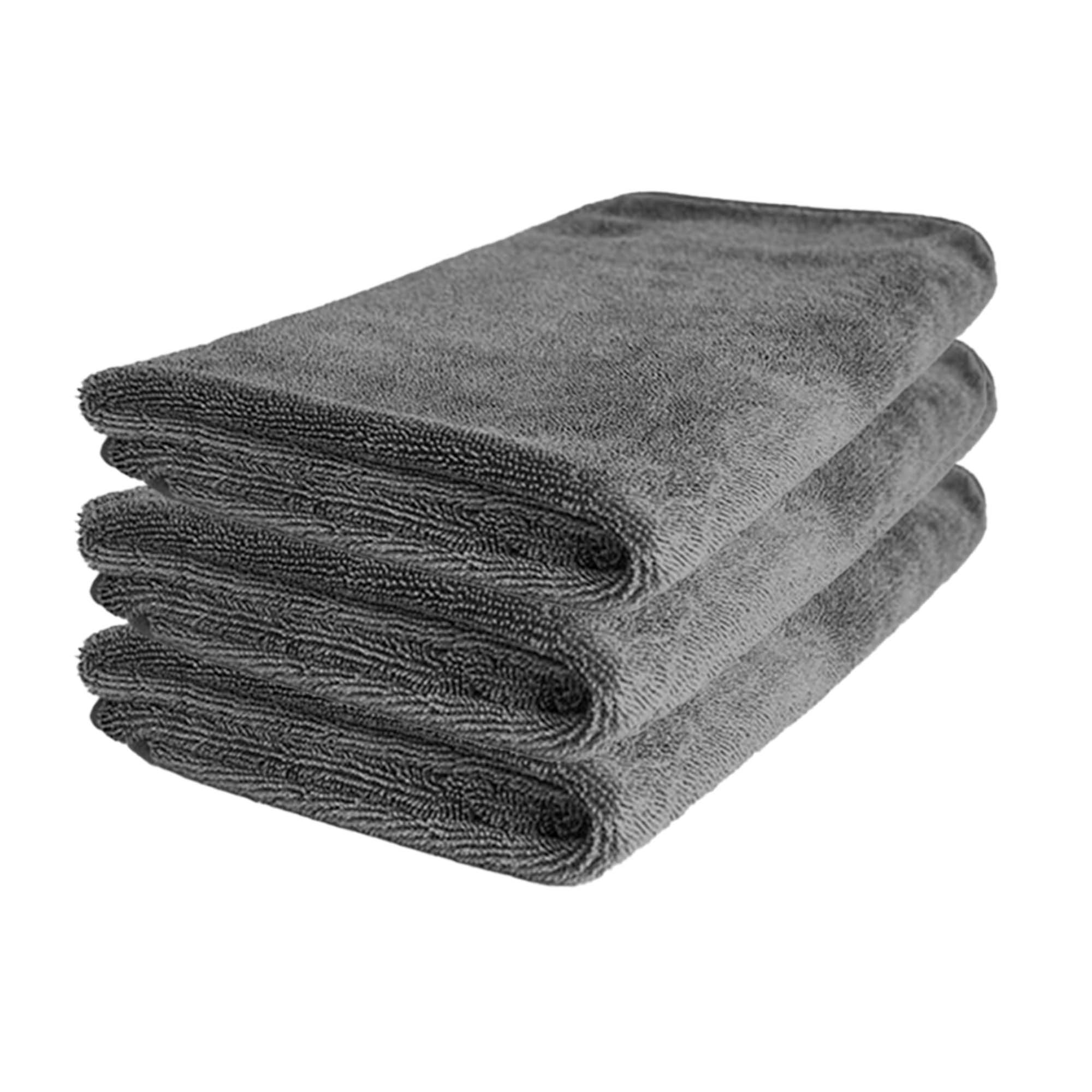 WASH&WHIPS Premium Microfiber Car Cleaning Cloth | Ultra-Soft & Lint-Free