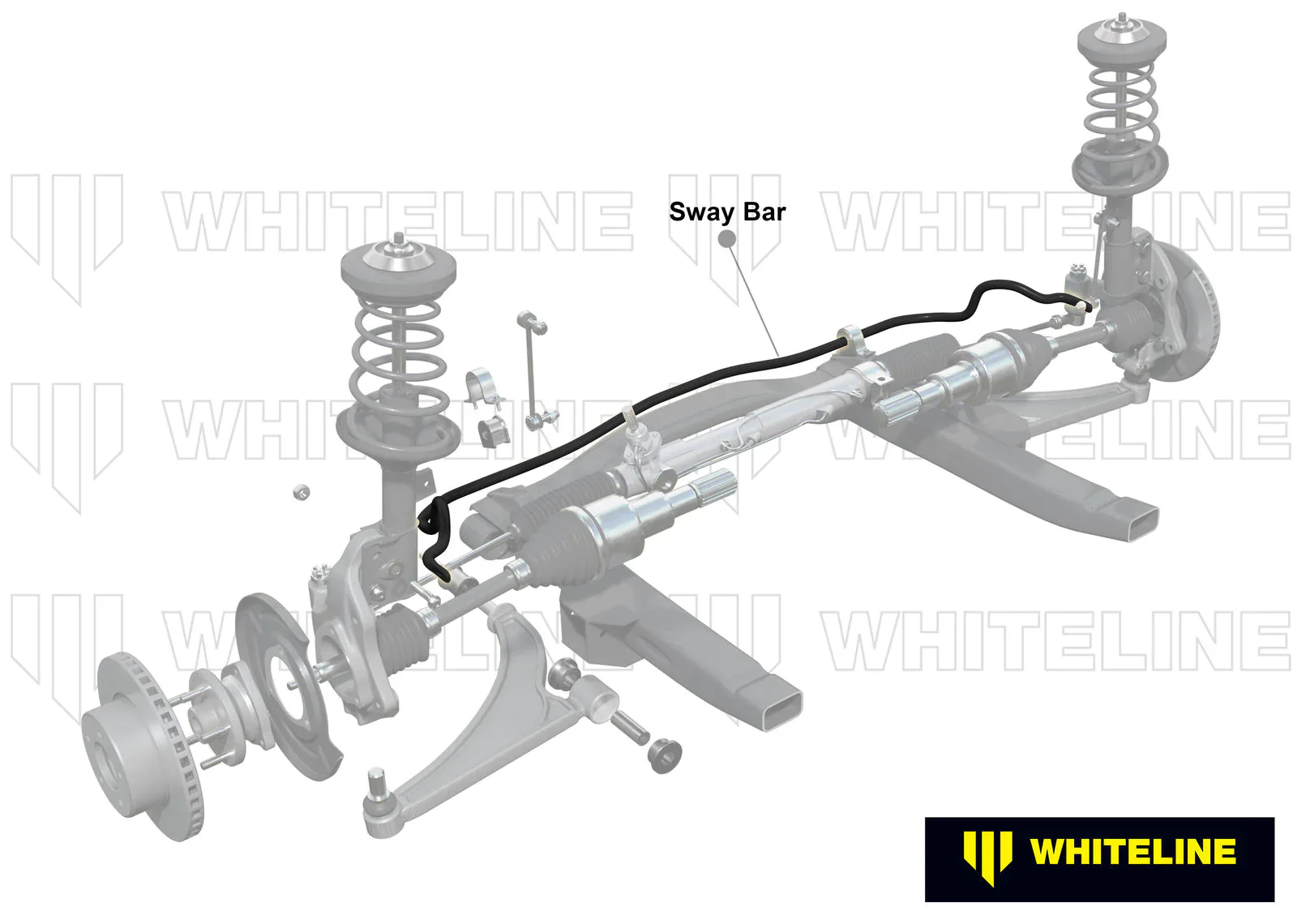 Whiteline Sway Bar Mazda 3 (2014-2018) [24mm] Front 3 Point Adjustable - BMF66Z - Image 3