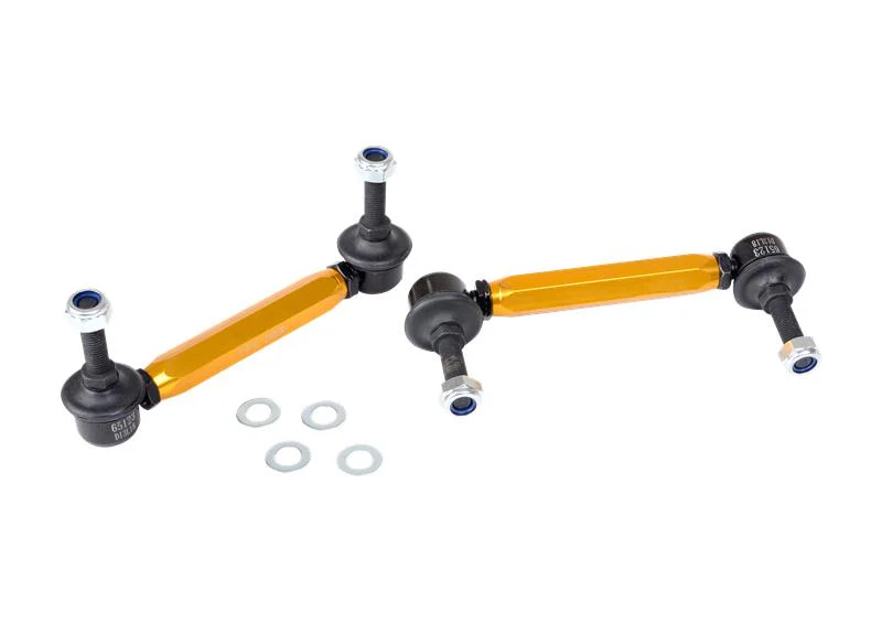 Whiteline Sway Bar End Link Kit Ford Mustang S550 / S650 (2015-2025) Adjustable Front or Rear Kit - Image 6