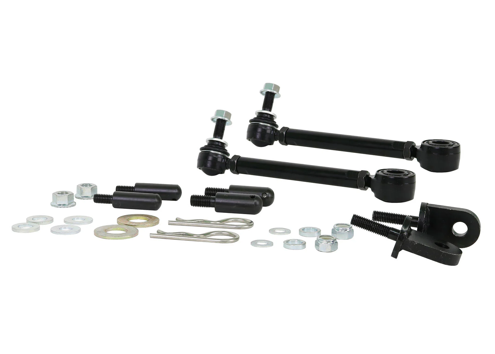Whiteline Sway Bar End Links Quick Disconnect Jeep Wrangler (1996-2007) [210mm-235mm/ 12mm Ball/Bushing] Front - KLC238