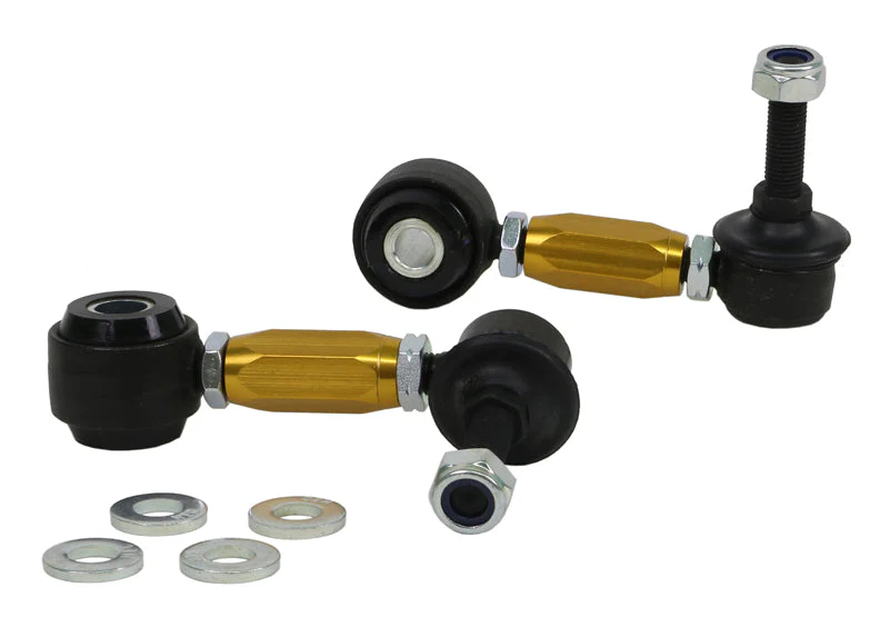 Whiteline Sway Bar End Link Assembly (Universal Fit) [95-115mm/ 10mm Ball Stud] Front - KLC203