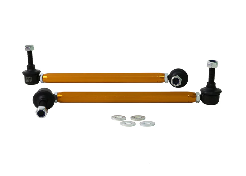 Whiteline Sway Bar End Link Kit Audi A1 8X FWD/ S1 Quattro (2010-2018) [270-295mm/ 10mm Ball Stud] Front - KLC163 - Image 2