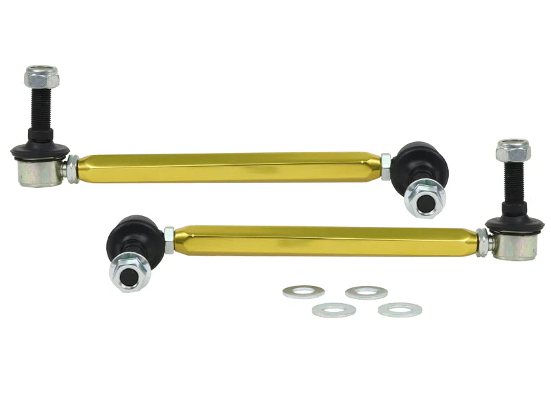 Whiteline Sway Bar End Link Kit Hyundai i30 (2007-2012) [230mm-255mm/ 12mm Ball Stud] Front - KLC180-235 - Image 2
