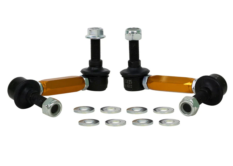 Whiteline Sway Bar End Link Kit Land Rover Discovery L319 Series 3 / 4 (2004-2016) [110-135mm/ 12mm Ball Stud] Rear - KLC180-115 - Image 2