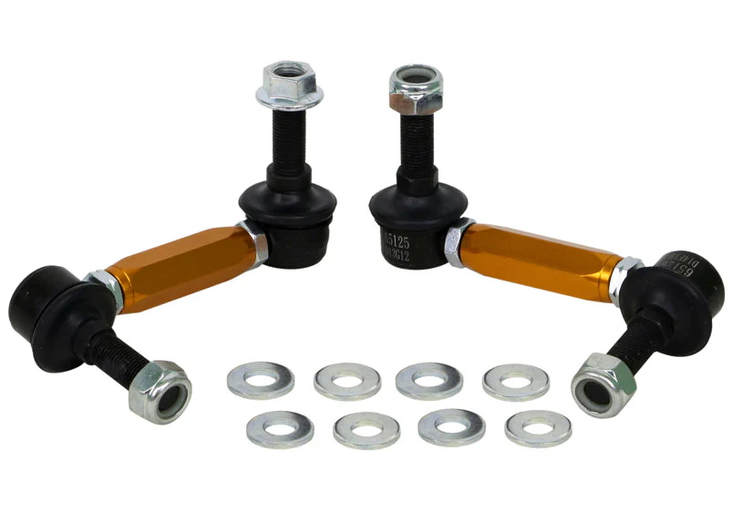 Whiteline Sway Bar End Link Kit Land Rover Range Rover Sport L320 (2005-2013) [110-135mm/ 12mm Ball Stud] Rear - KLC180-115 - Image 3