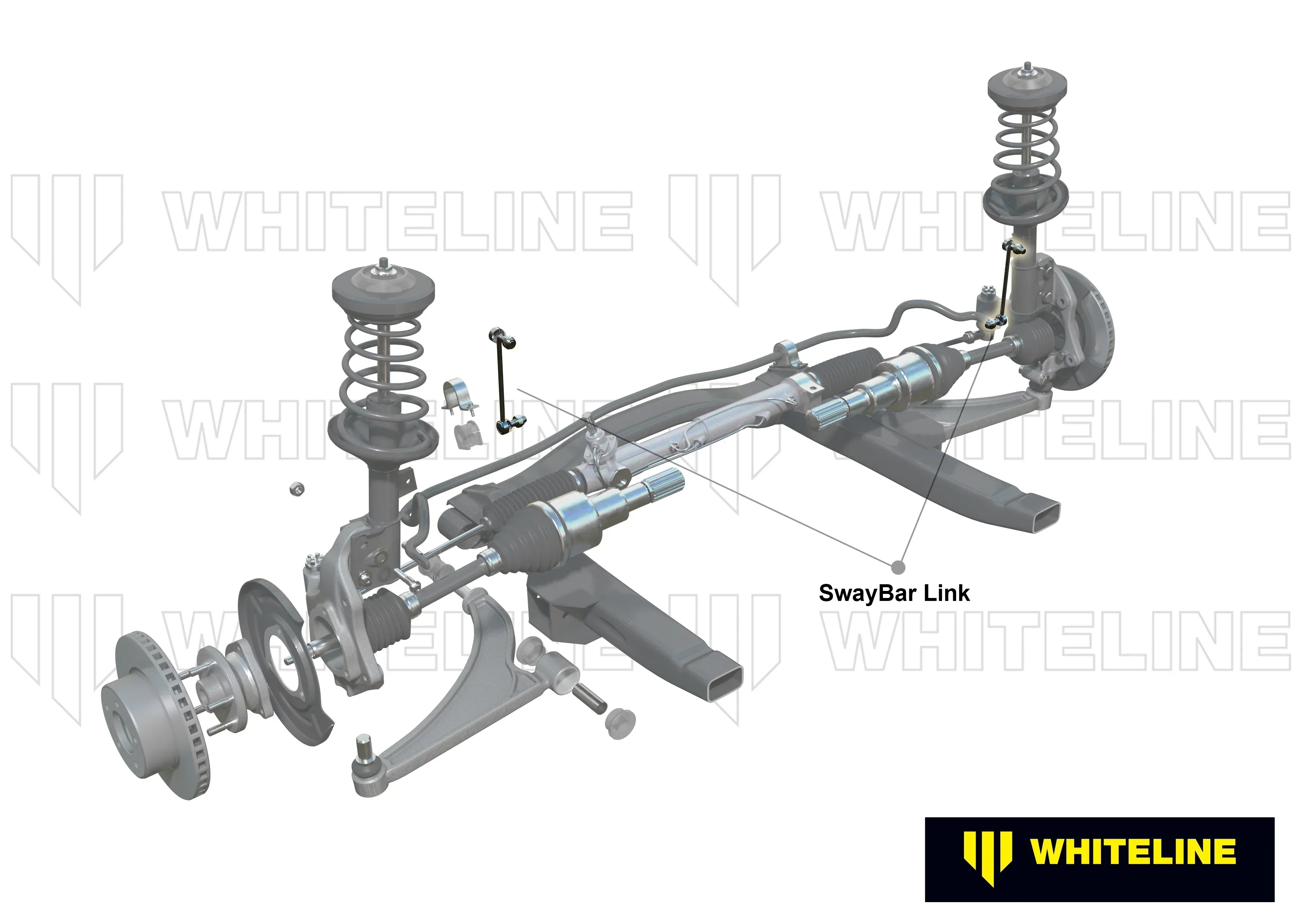 Whiteline Sway Bar End Link Kit Mitsubishi 380 DB (2005-2008) [290-315mm/ 10mm Ball Stud] Front - KLC140-295 - Image 5