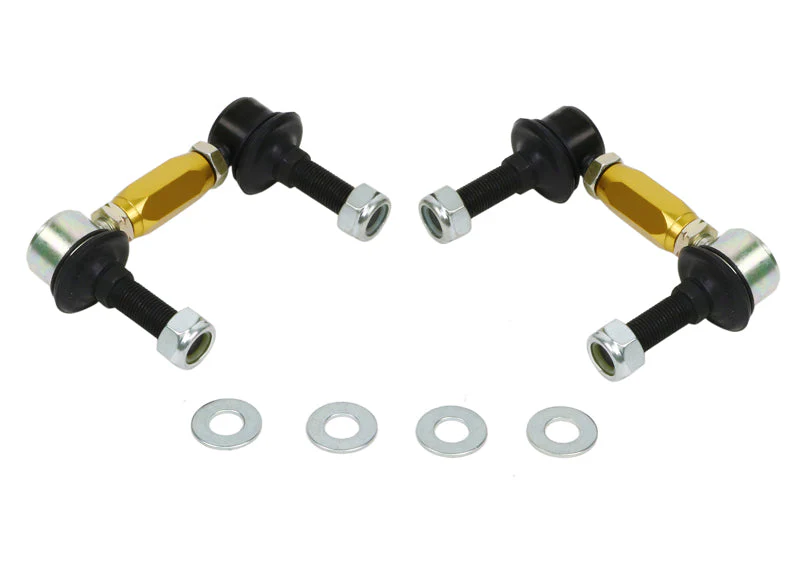 Whiteline Sway Bar End Link Kit Nissan Patrol (2010-2023) 90-115mm/ 12mm Ball Stud - KLC180-090 - Image 3