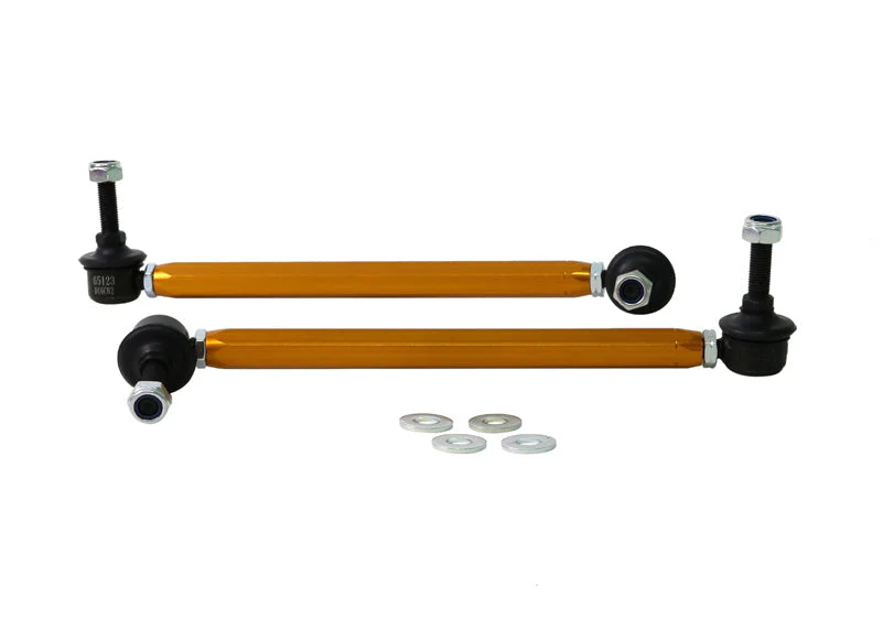 Whiteline Sway Bar End Link Kit Peugeot 4007/ 4008 (2007-2017) [270-295mm/ 10mm Ball Stud] Front - KLC163 - Image 2