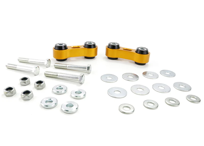 Whiteline Sway Bar End Link Kit Subaru Forester (2002-2008) [65mm/ 10mm Bushing] Front - KLC32 - Image 2