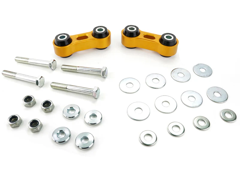 Whiteline Sway Bar End Link Kit Subaru Forester (2002-2008) [65mm/ 10mm Bushing] Front - KLC32 - Image 3