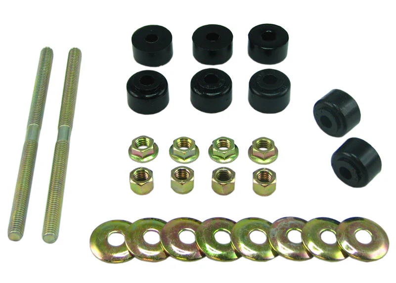 Whiteline Sway Bar End Link Set (Universal Fit) 165mm Threaded Rod + Bushings - W21807S - Image 2