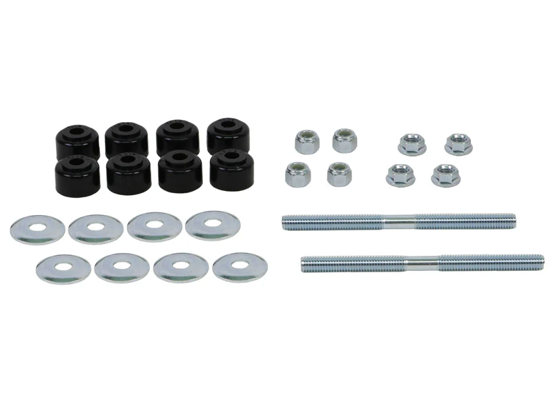 Whiteline Sway Bar End Link Set (Universal Fit) 140mm Threaded Rod + Bushings - W21806S - Image 3