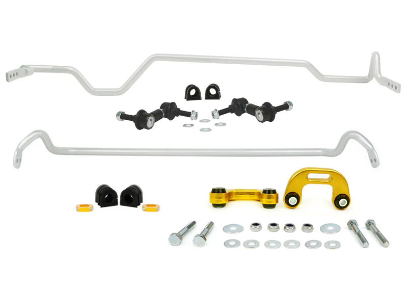 Whiteline Sway Bars Subaru WRX/ WRX STi Sedan - MY02 (2001-2008) [22mm] Front & Rear Set - Image 2