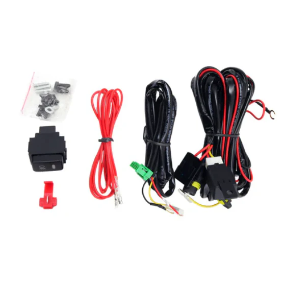 Winjet Fog Lights for Nissan Versa (2015-2018) Clear Lens with Wiring Kit CFWJ-0454-C - Image 3