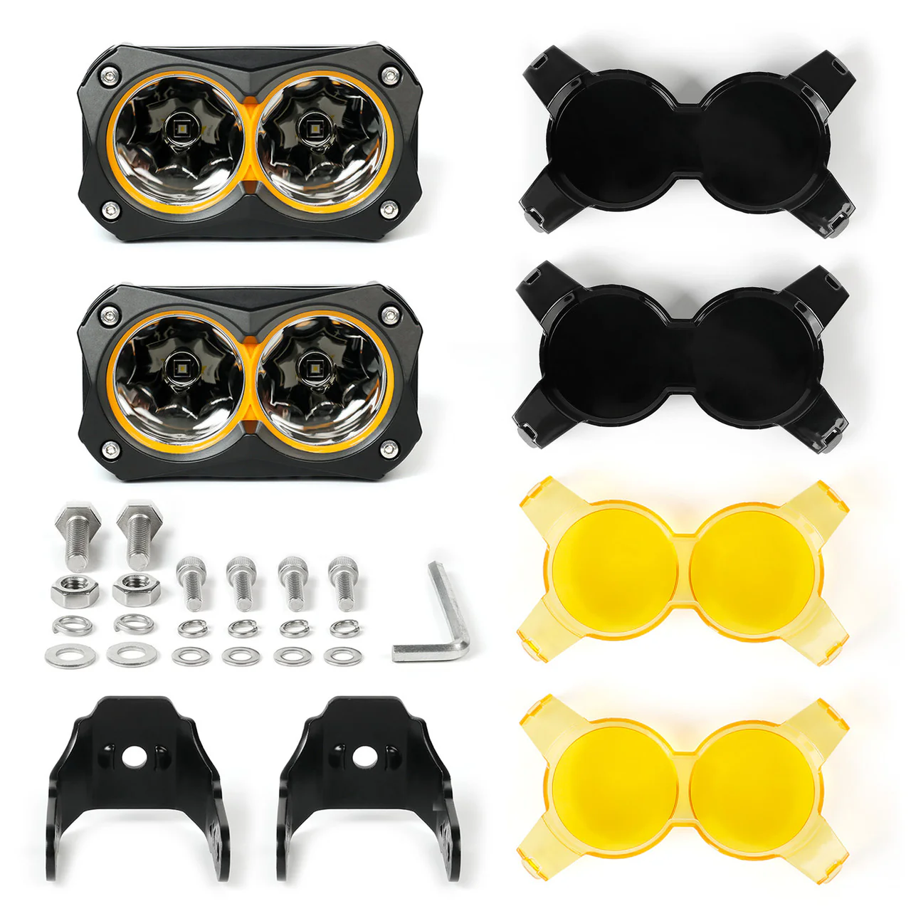 XKGlow 2pc Spot Beam Offroad Cube Lights - 30 Watts 2 inches - Image 2