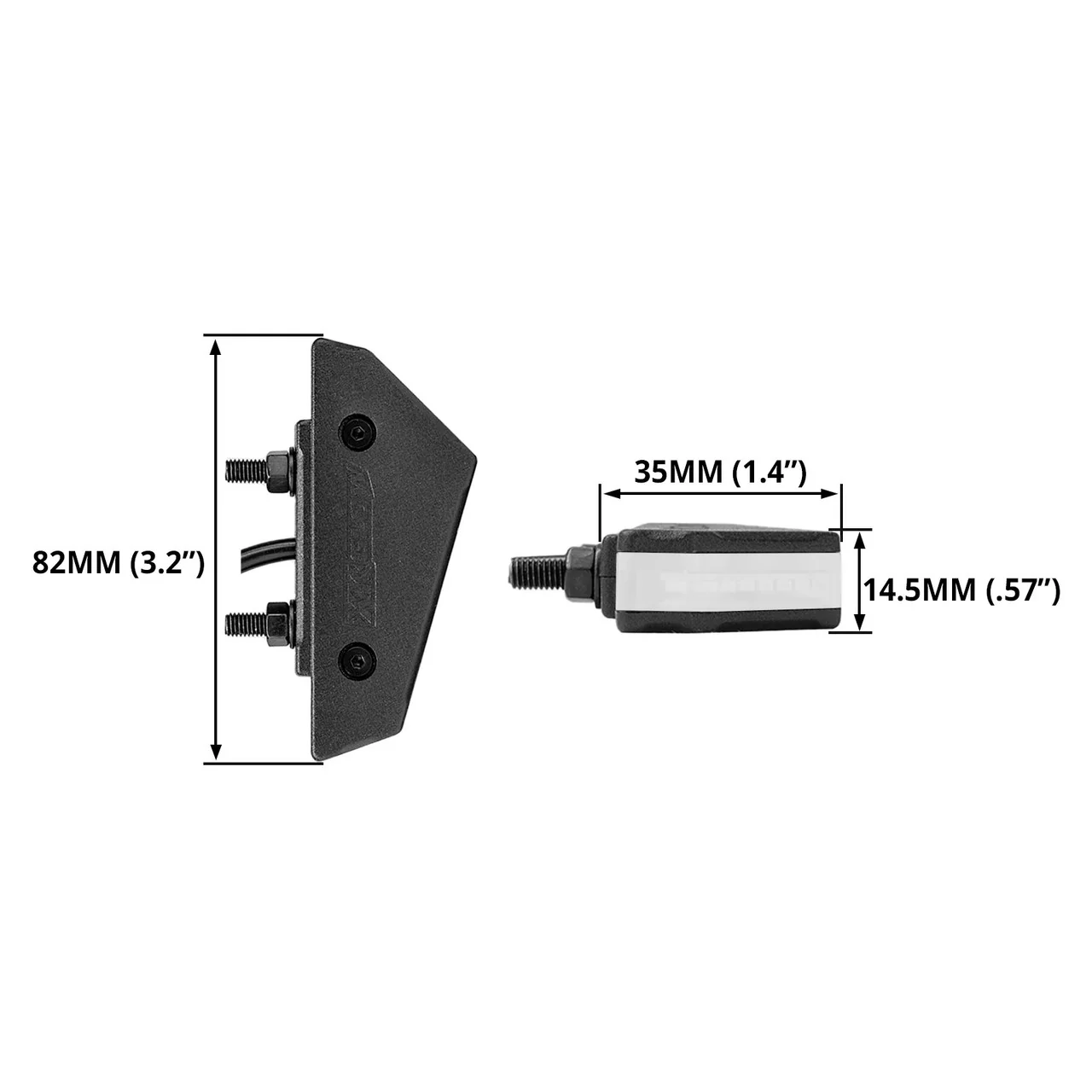 XKGlow Blade Pro Led Turn Signals Motorcycles/ UTVS/ ATVS - Image 2