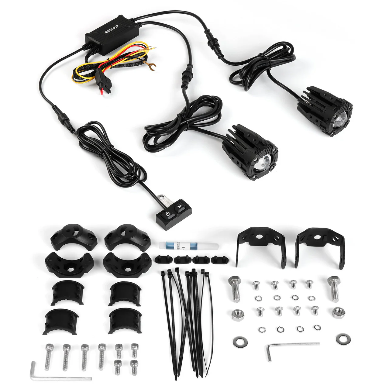 XKGlow Dual Mode LED Driving Light Kit for Motorcycles/ UTVs/ ATVs - 2inches