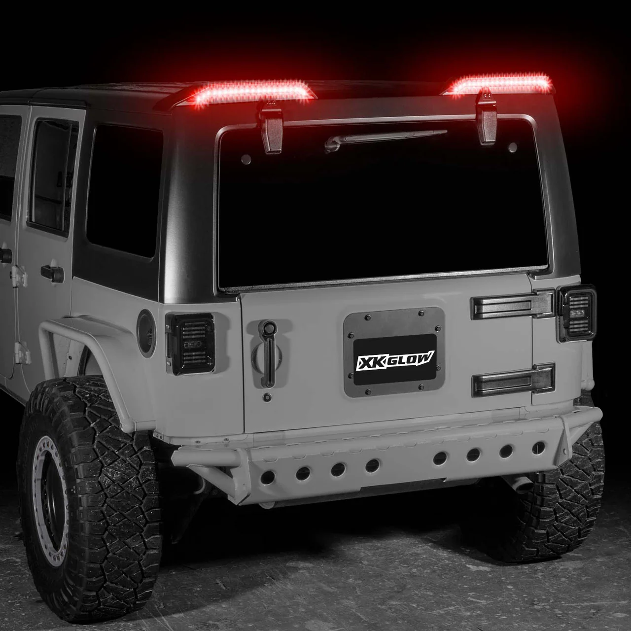 XKGlow LED High Wing Tail Light - Jeep Wrangler JK - Image 4