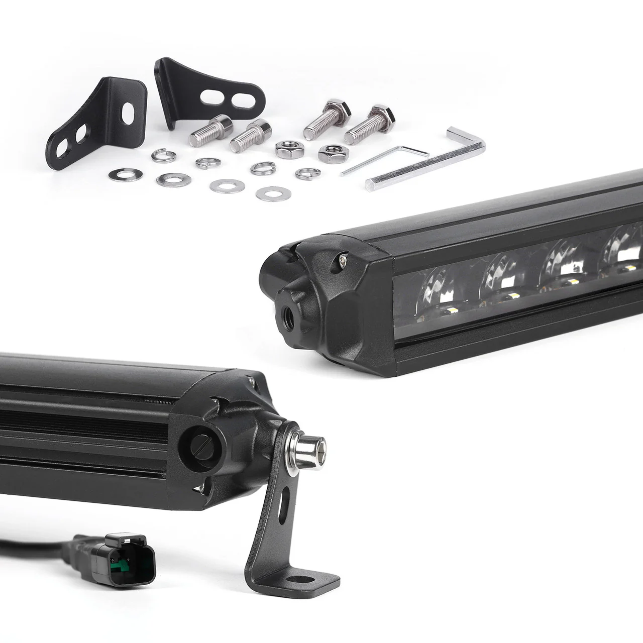 XKGlow Razor Light Bar Auxiliary High Beam Driving No Wire & Switch - 6"/ 10"/ 20" - Image 6