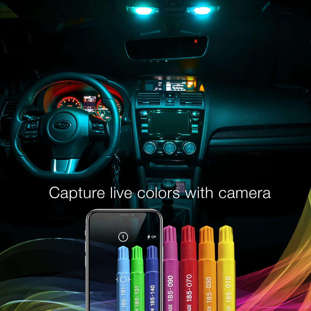 XKGlow RGB Festoon LED Panel/ XKchrome Bluetooth App Controlled Dome Bulb - Image 6
