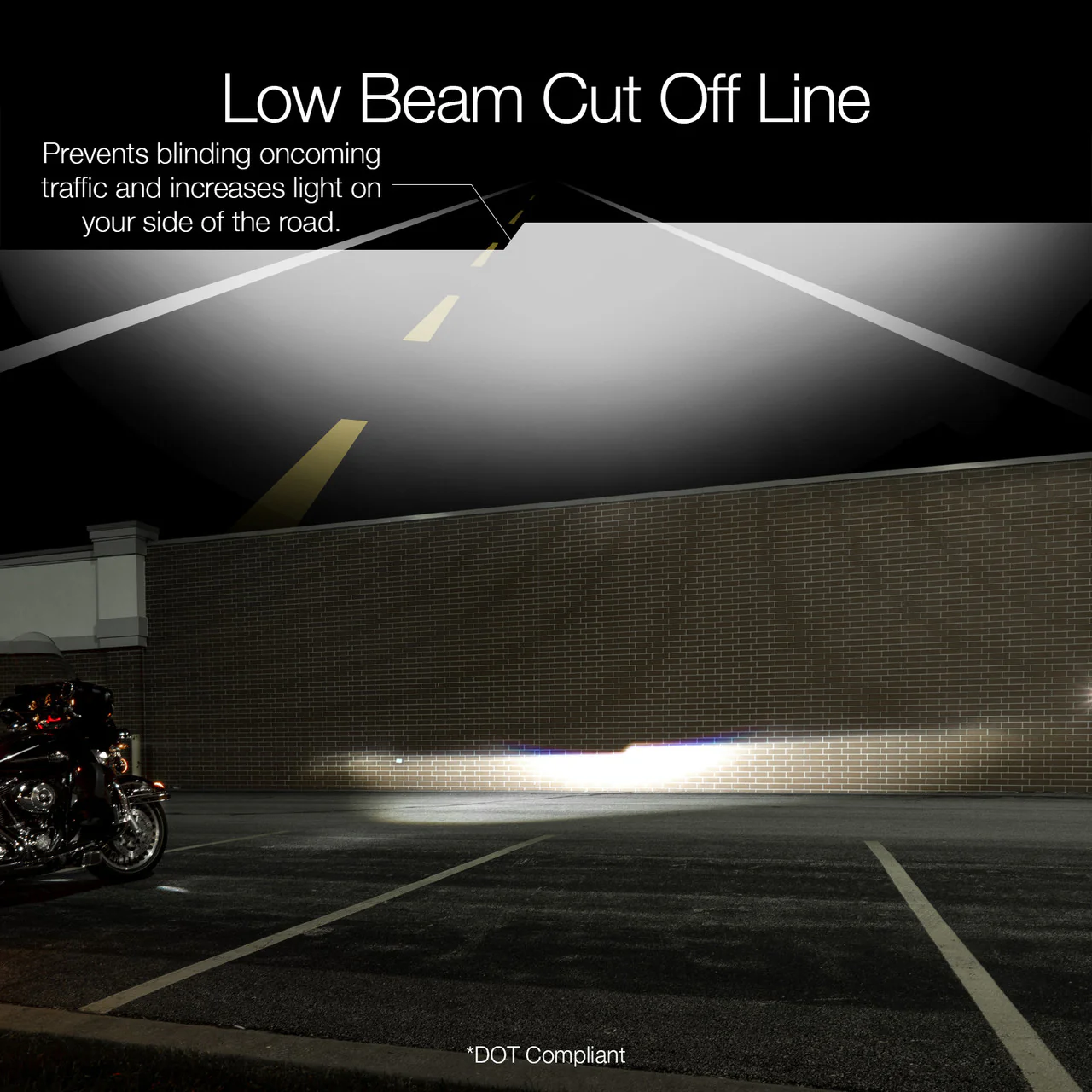 XKGlow RGB LED Headlight XKchrome Bluetooth App Controlled Kit (Harley) - 7 inches - Image 7