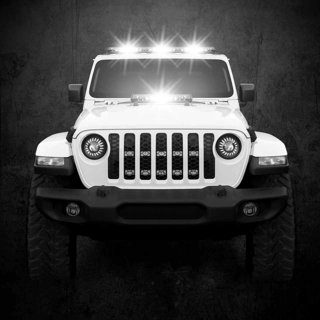 XKGlow SAR 90 Degrees Light Bar Kit Emergency Search & Rescue Light System - 20"/ 36"/ 52" Bar + Controller - Image 4