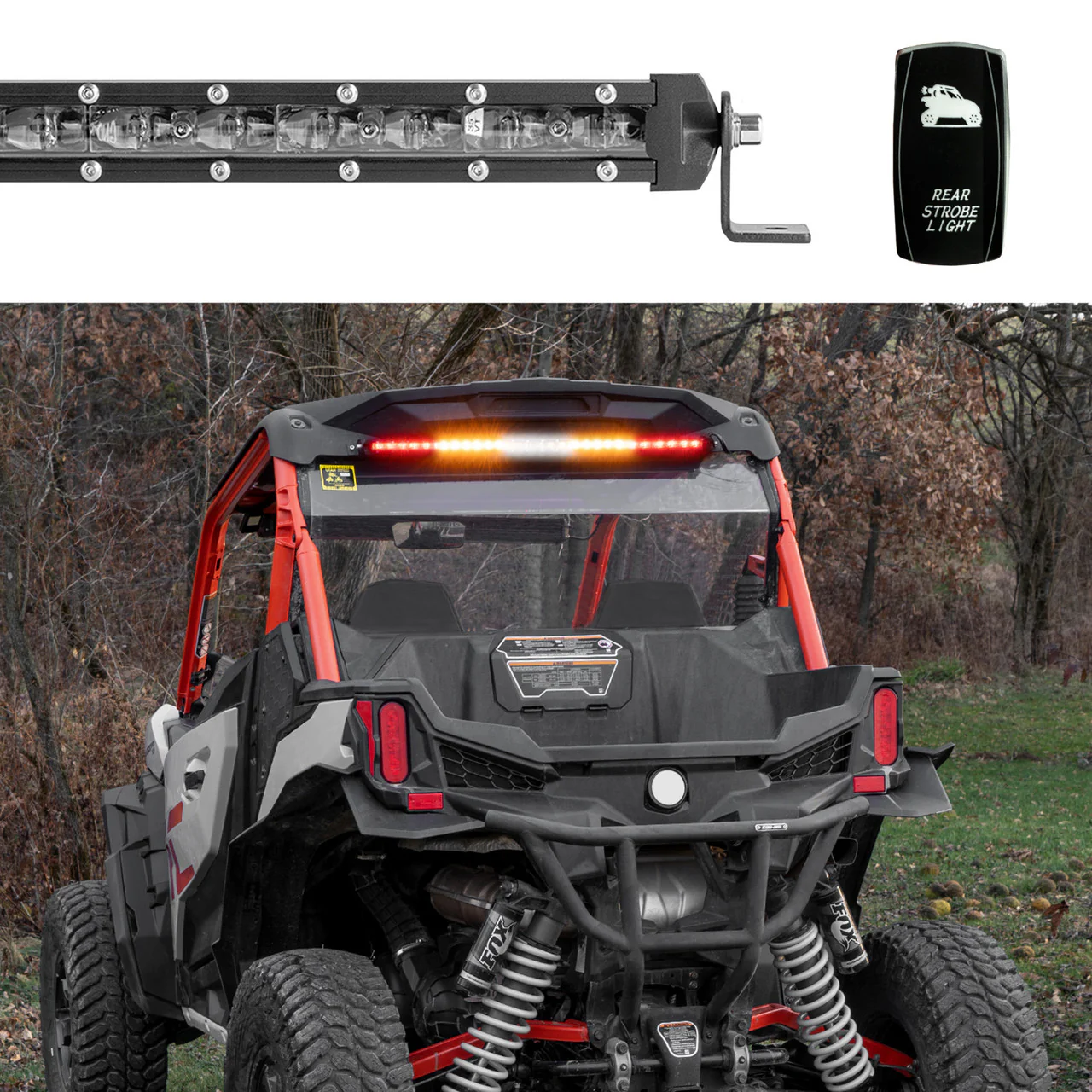 XKGlow Super Slim Offroad LED Chase Bar 4 Modes -  30 or 36 inch - Image 4