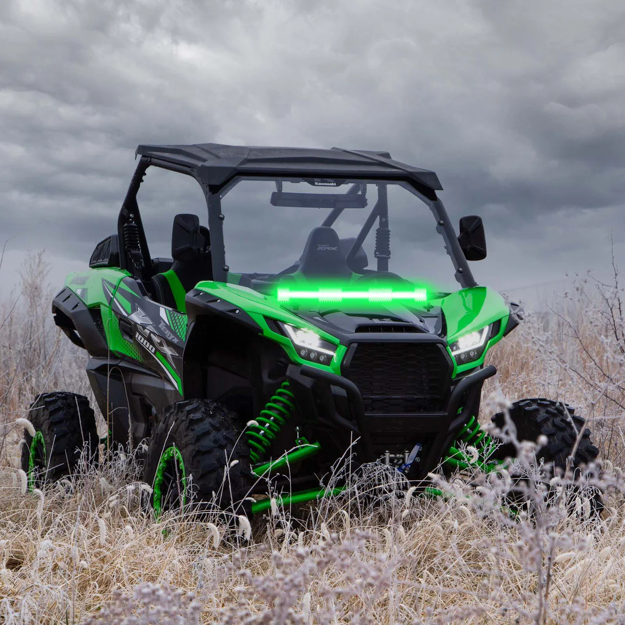XKGlow  2-in-1 LED Light Bar w/ White & Hunting Green Flood & Spot Work Light + Free Wiring Harness [3 Year Warranty] 10/ 20/ 30 Inches - Image 8