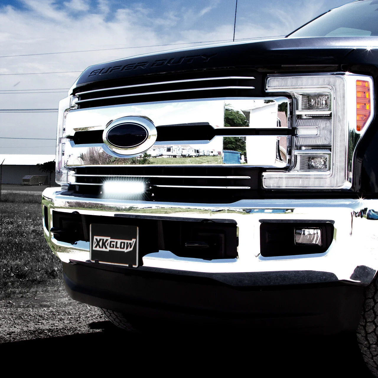 XKGlow  2-in-1 LED Light Bar w/ White & Hunting Green Flood & Spot Work Light + Free Wiring Harness [3 Year Warranty] 10/ 20/ 30 Inches - Image 9