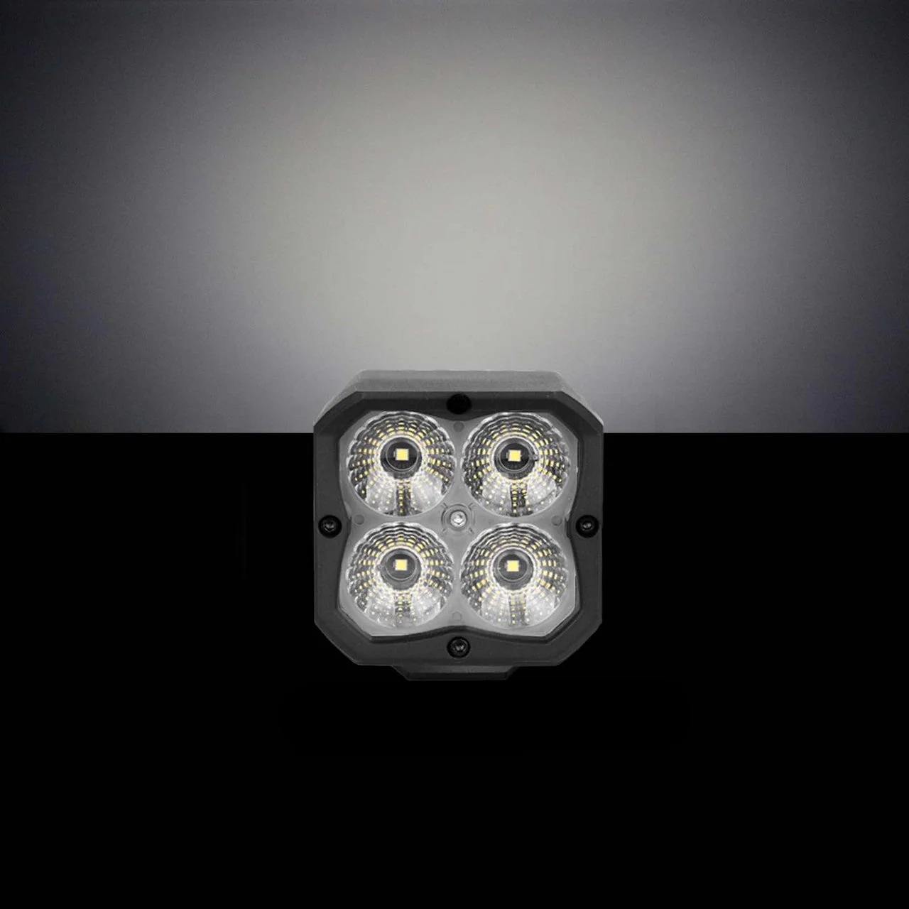 XKGlow 2pc XKChrome 20w LED Cube Light + RGB Accent Light Kit - Driving Beam [w/ Controller] - Driving/ Flood/ Fog/ Spot Beam