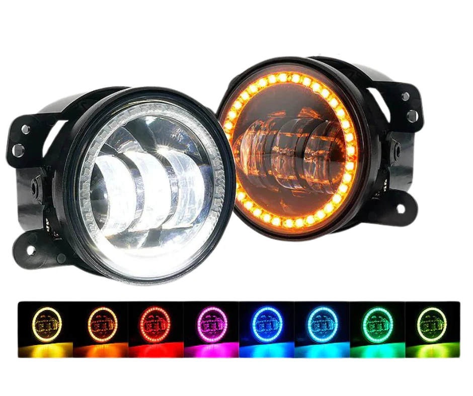 Xprite 4 Inch RGB LED Halo Fog Chrysler 300 (2005-2010) Escapade Series