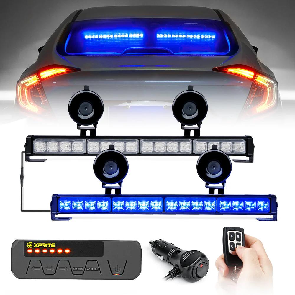 Xprite Contract G2 Series 17" Dual LED Directional Traffic Advisor Light Bars - Multiple Light Color Options - Image 4