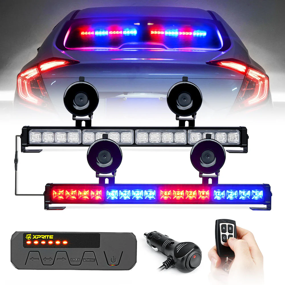 Xprite Contract G2 Series 17" Dual LED Directional Traffic Advisor Light Bars - Multiple Light Color Options - Image 5